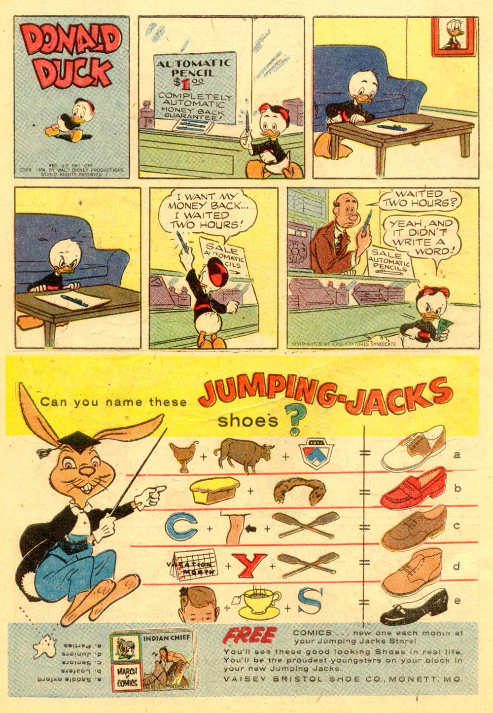 Read online Walt Disney's Comics and Stories comic -  Issue #199 - 34