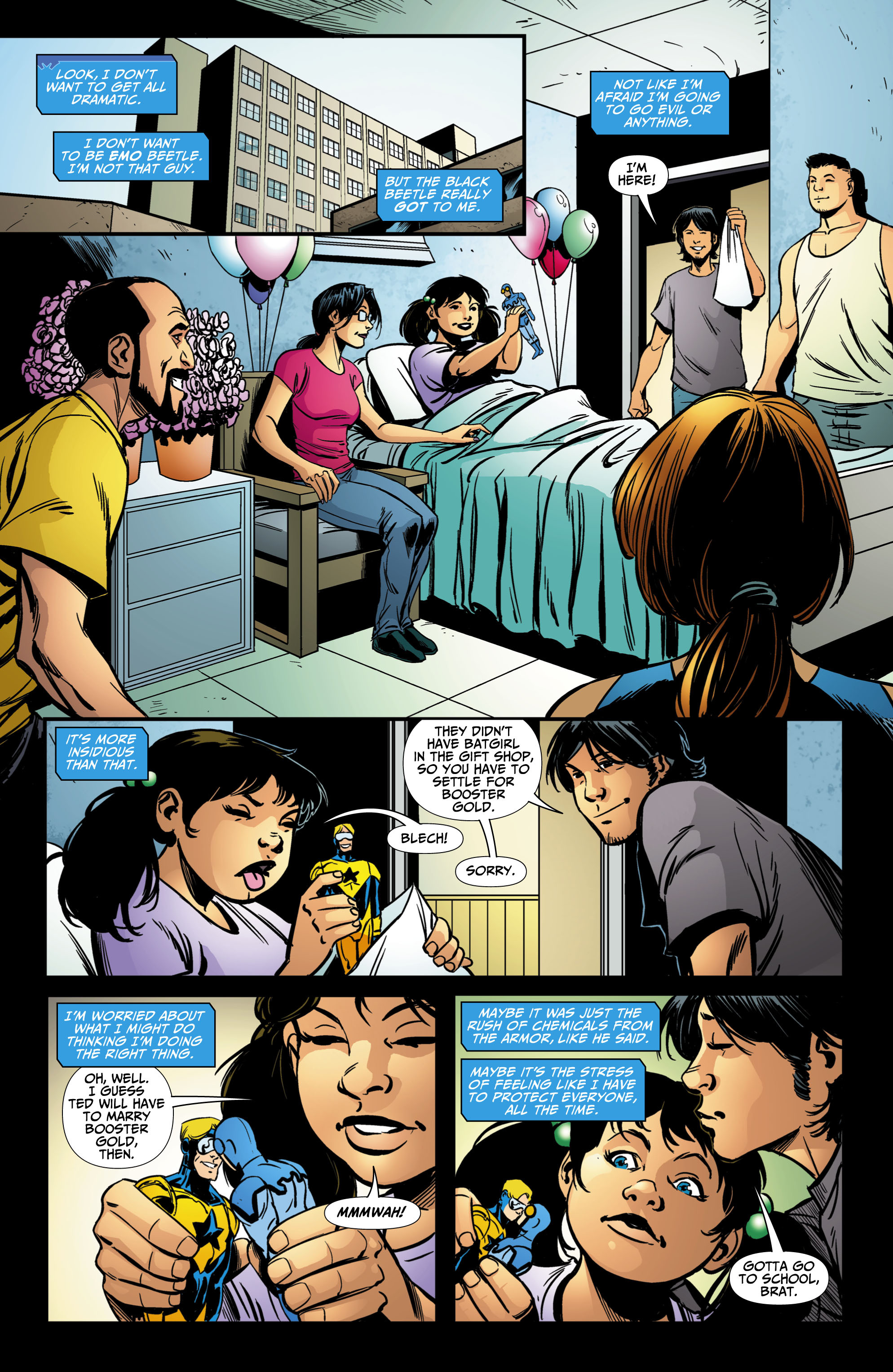 Read online Booster Gold (2007) comic -  Issue #25 - 28