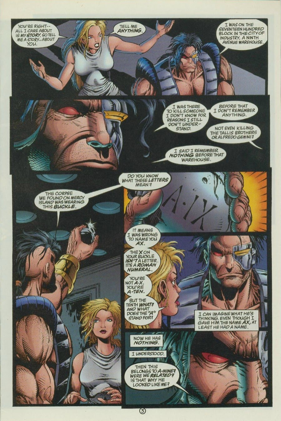 Read online The Man Called A-X (1994) comic -  Issue #0 - 5