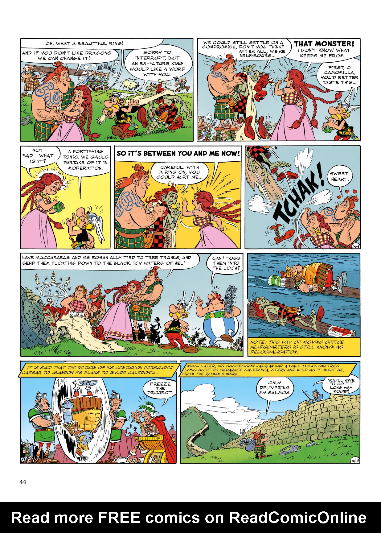 Read online Asterix comic -  Issue #35 - 45