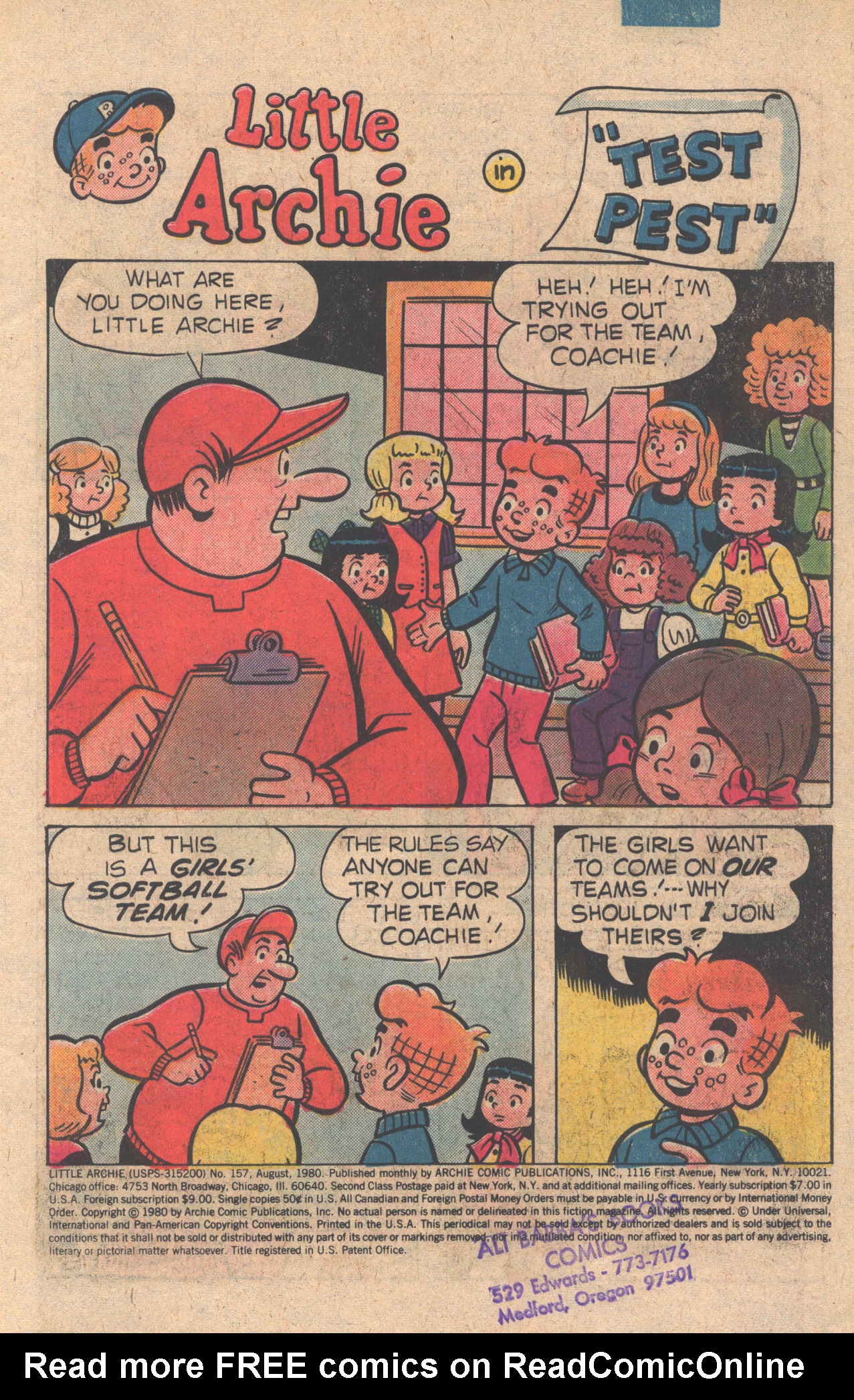 Read online The Adventures of Little Archie comic -  Issue #157 - 3