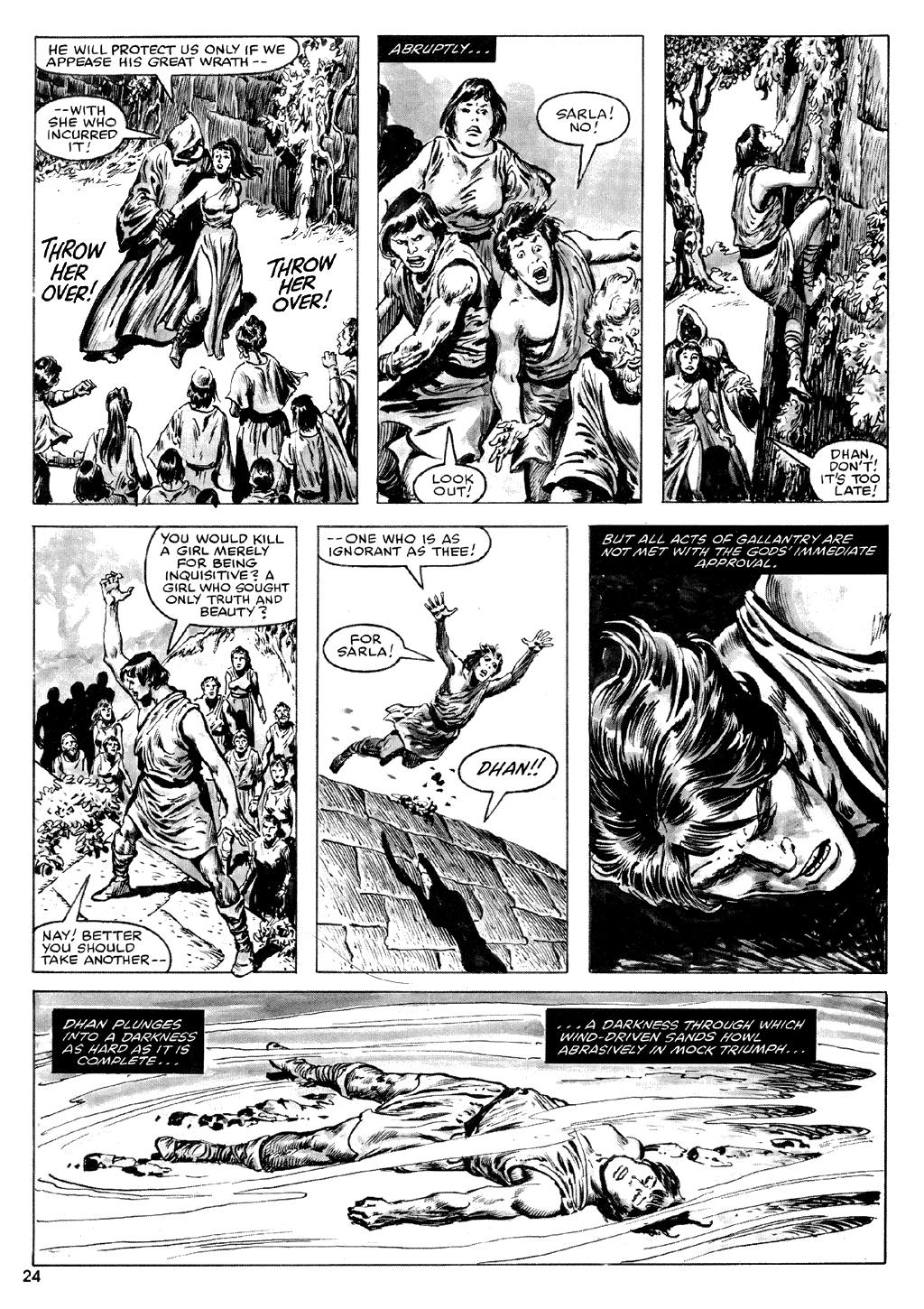 Read online The Savage Sword Of Conan comic -  Issue #72 - 24
