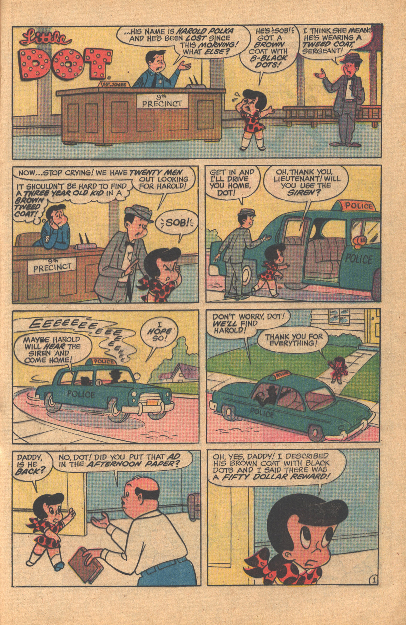 Read online Little Dot's Uncles and Aunts comic -  Issue #39 - 47