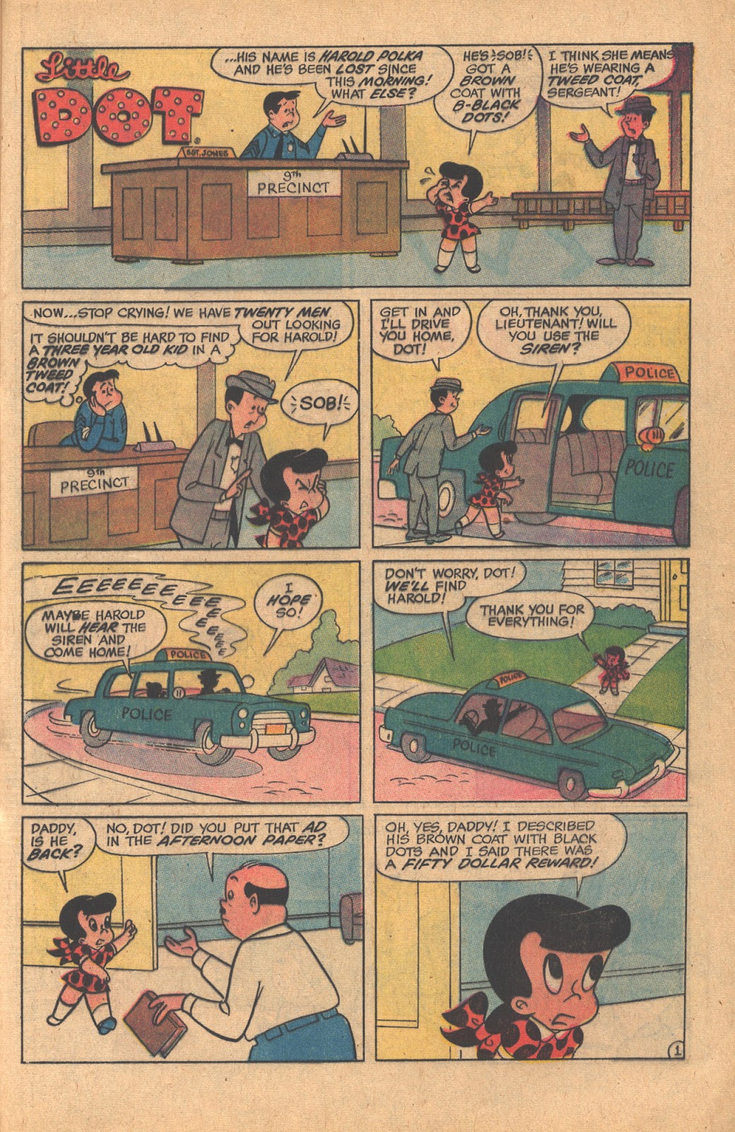 Read online Little Dot's Uncles and Aunts comic Issue 39