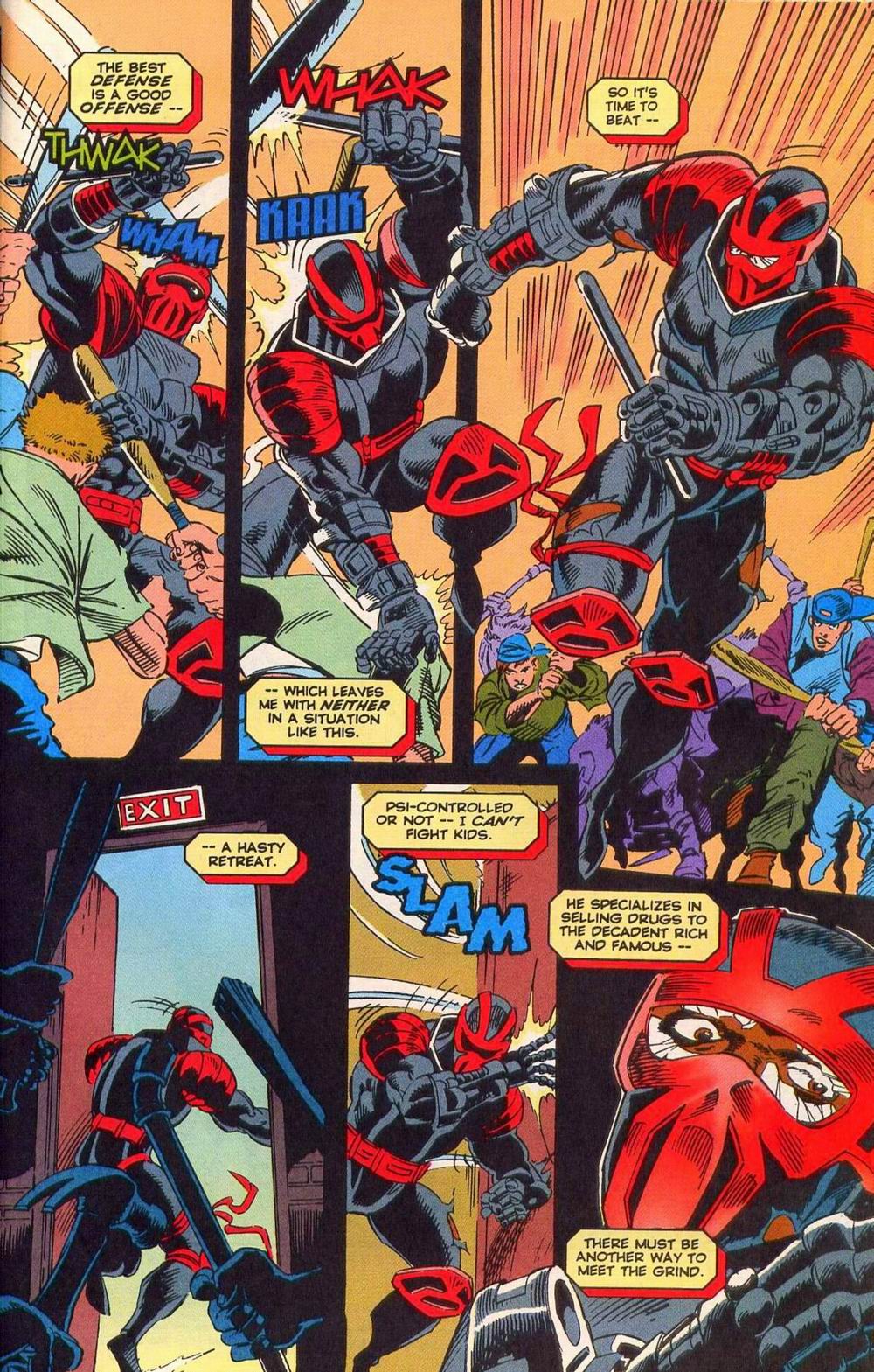 Read online Night Thrasher comic -  Issue #20 - 19