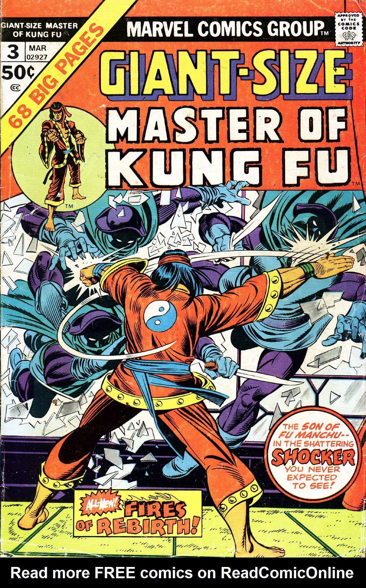 Read online Giant-Size Master of Kung Fu comic -  Issue #3 - 1