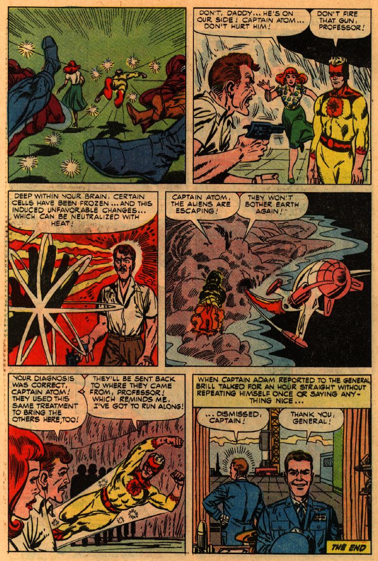 Read online Captain Atom (1965) comic -  Issue #78 - 28