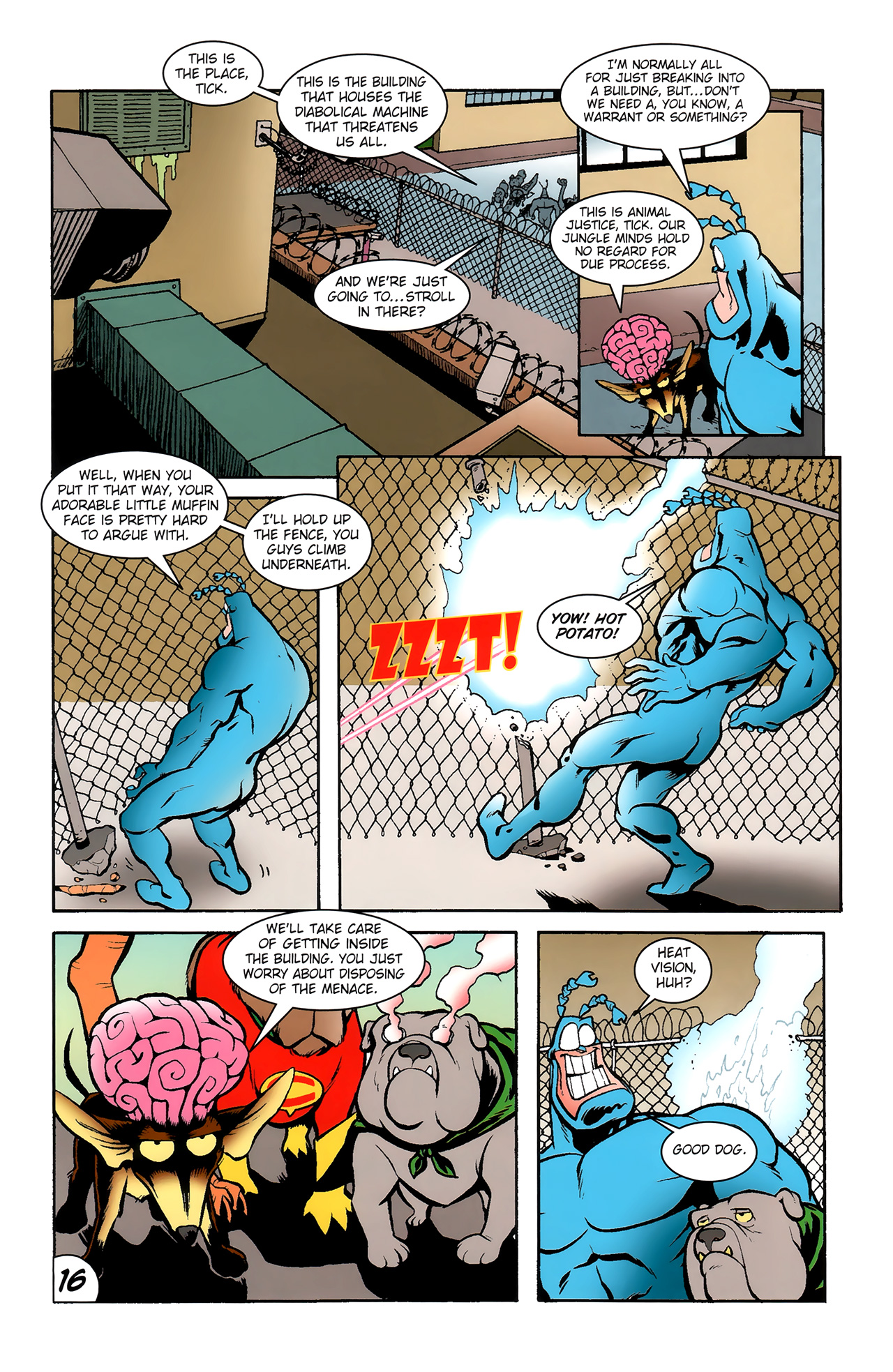 Read online The Tick New Series comic -  Issue #8 - 17