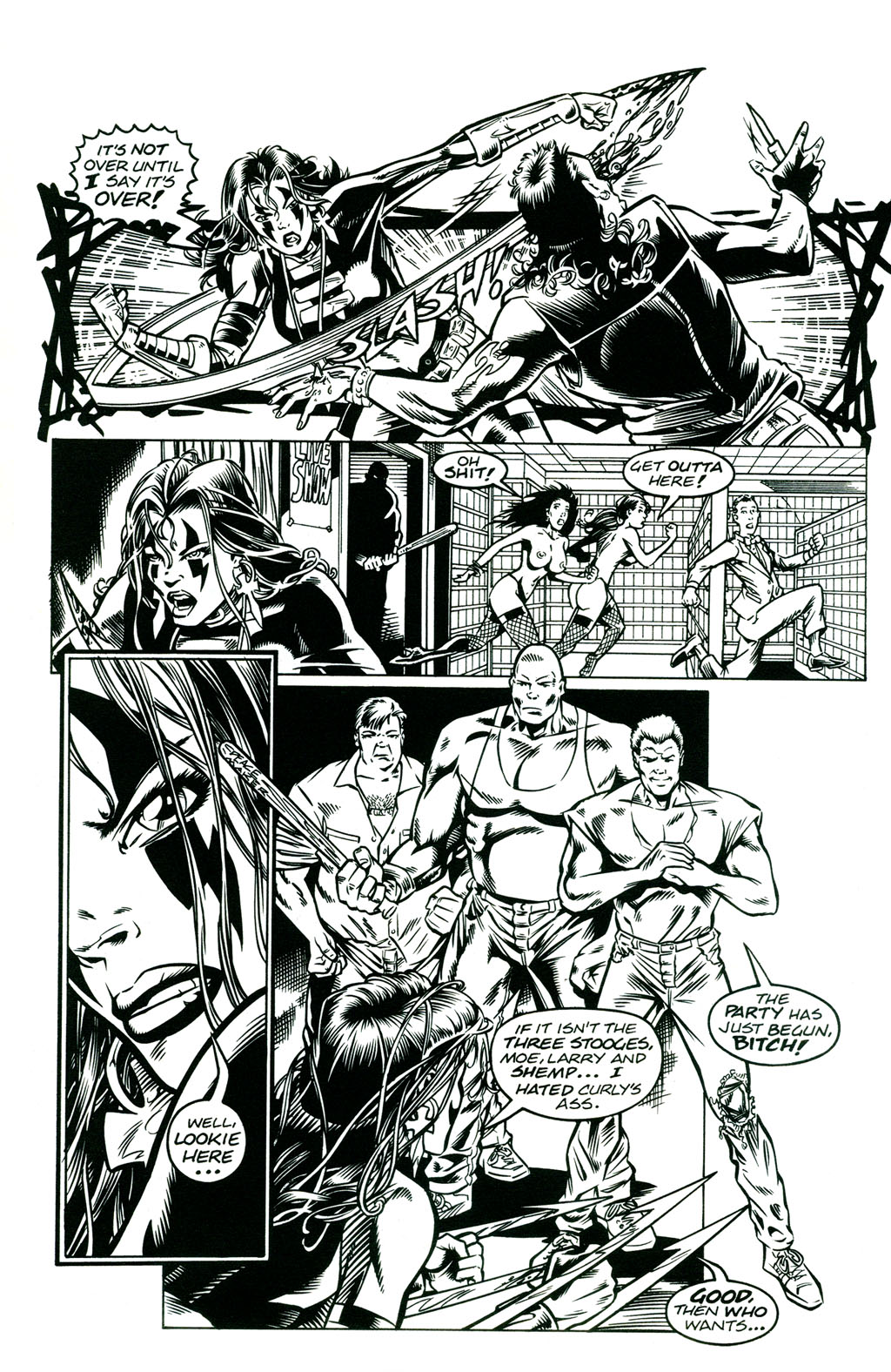 Read online Razor: Uncut comic -  Issue #22 - 16