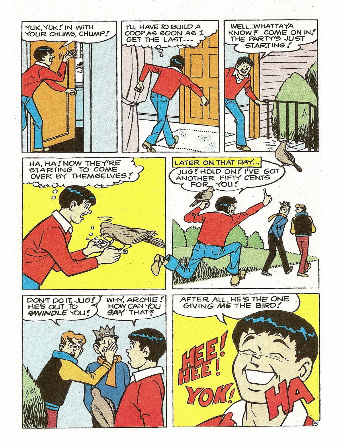 Read online Jughead's Double Digest Magazine comic -  Issue #36 - 191