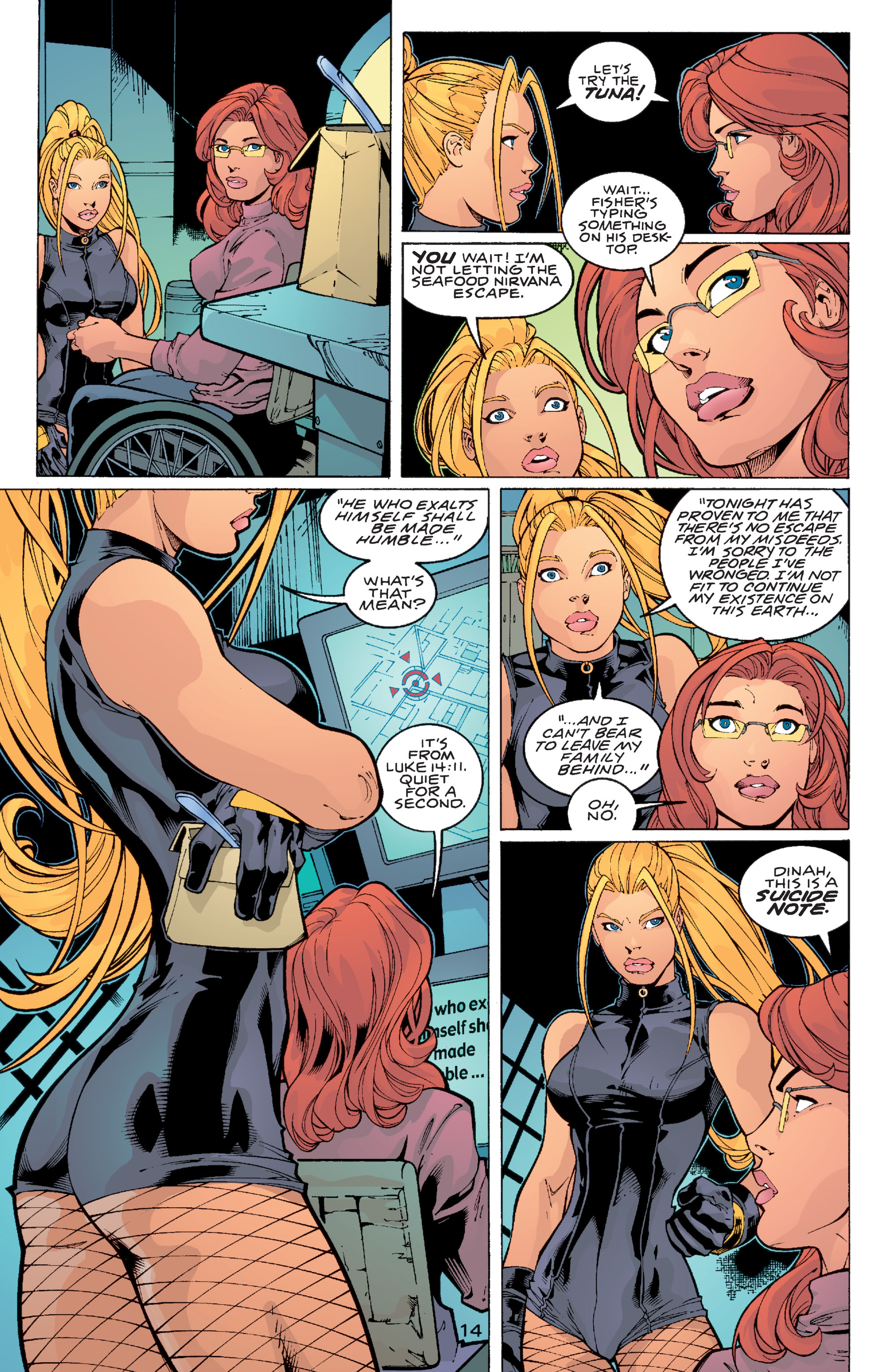Read online Birds of Prey (1999) comic -  Issue #56 - 15