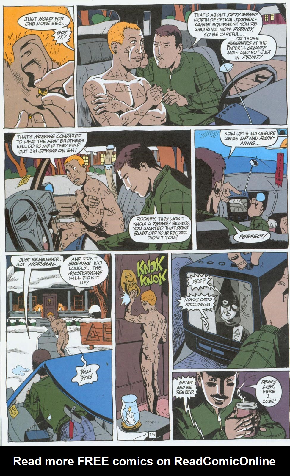 Read online Finals comic -  Issue #3 - 16