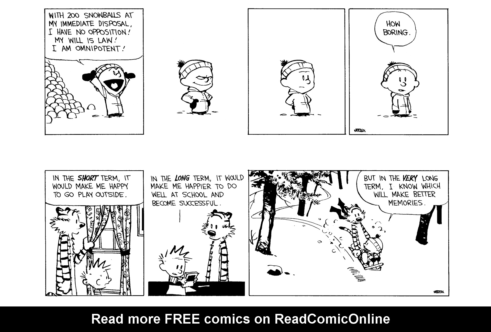 Read online Calvin and Hobbes comic -  Issue #11 - 153