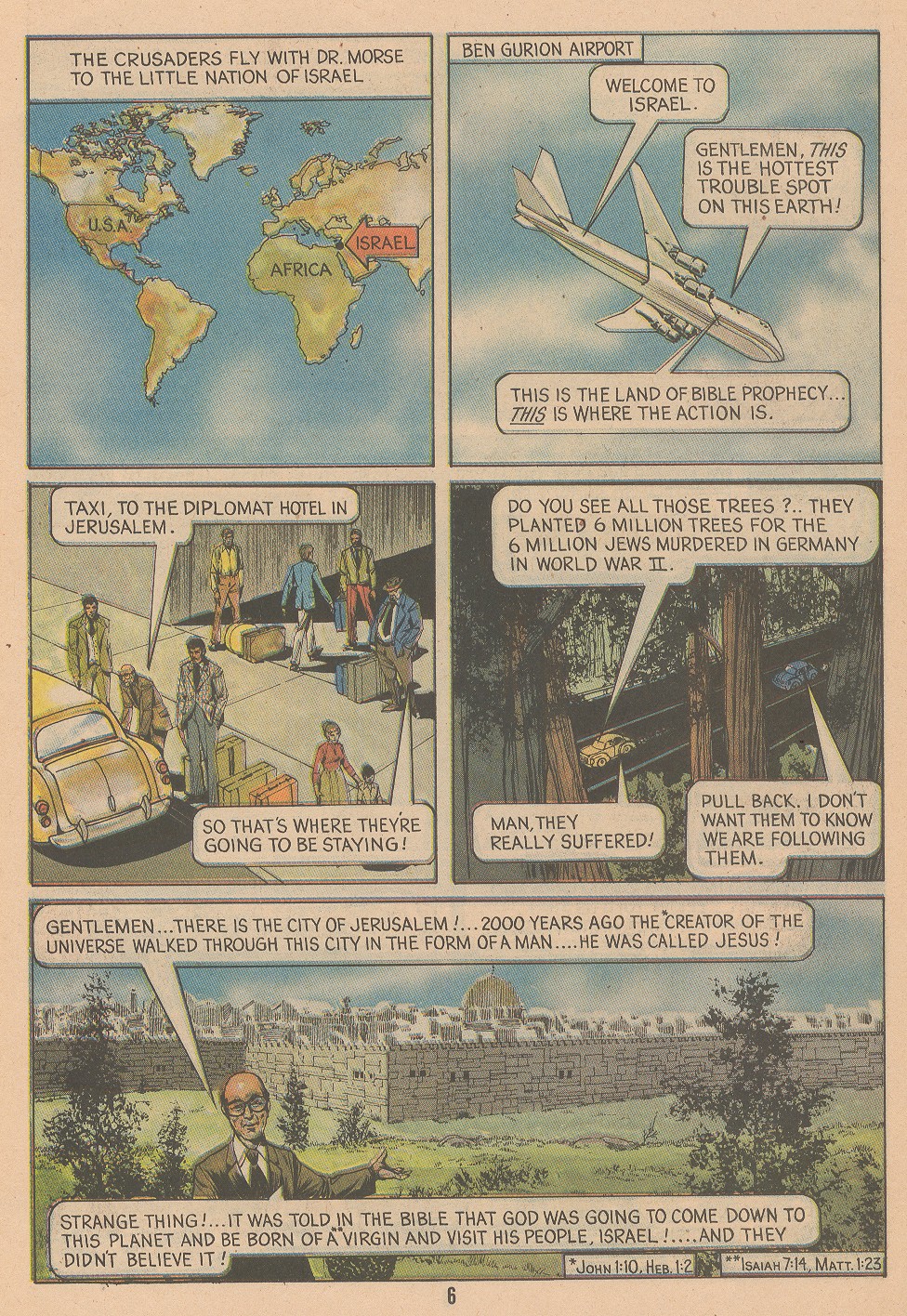 Read online The Crusaders (1974) comic -  Issue #5 - 8