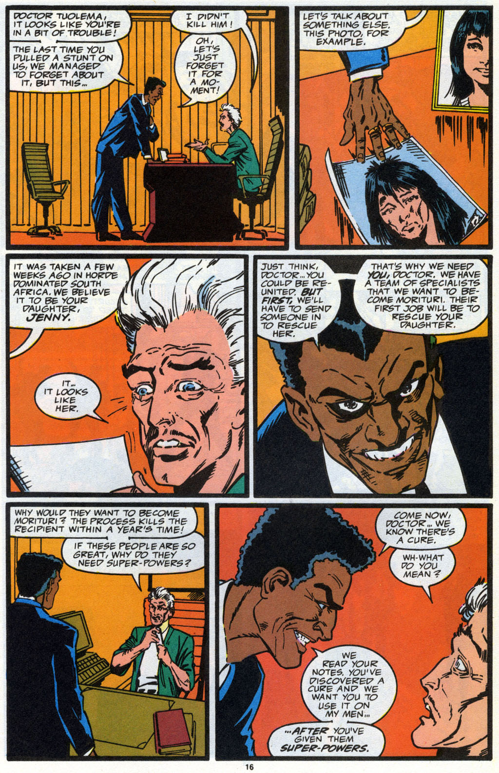 Read online Strikeforce: Morituri comic -  Issue #27 - 18