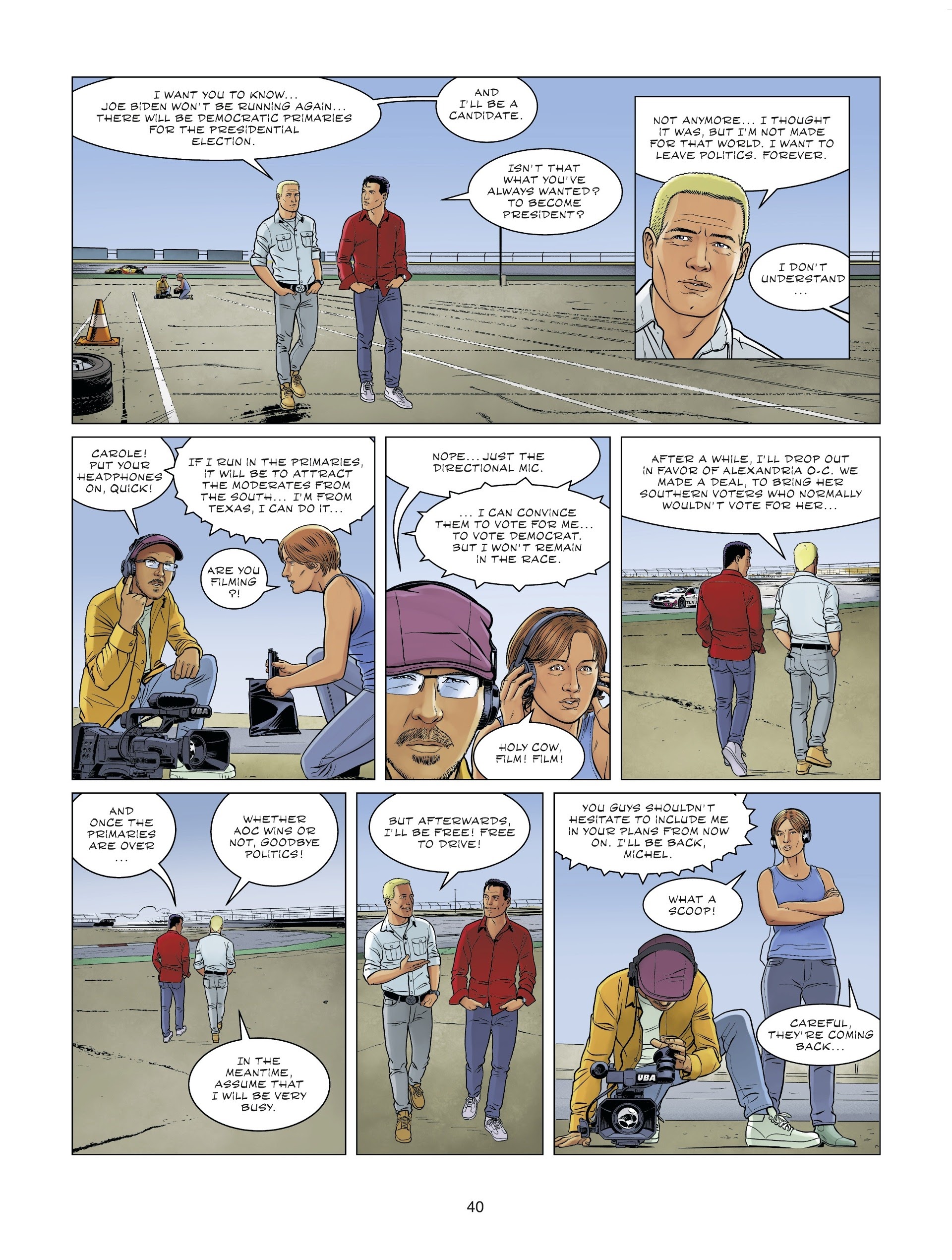 Read online Michel Vaillant comic -  Issue #10 - 39