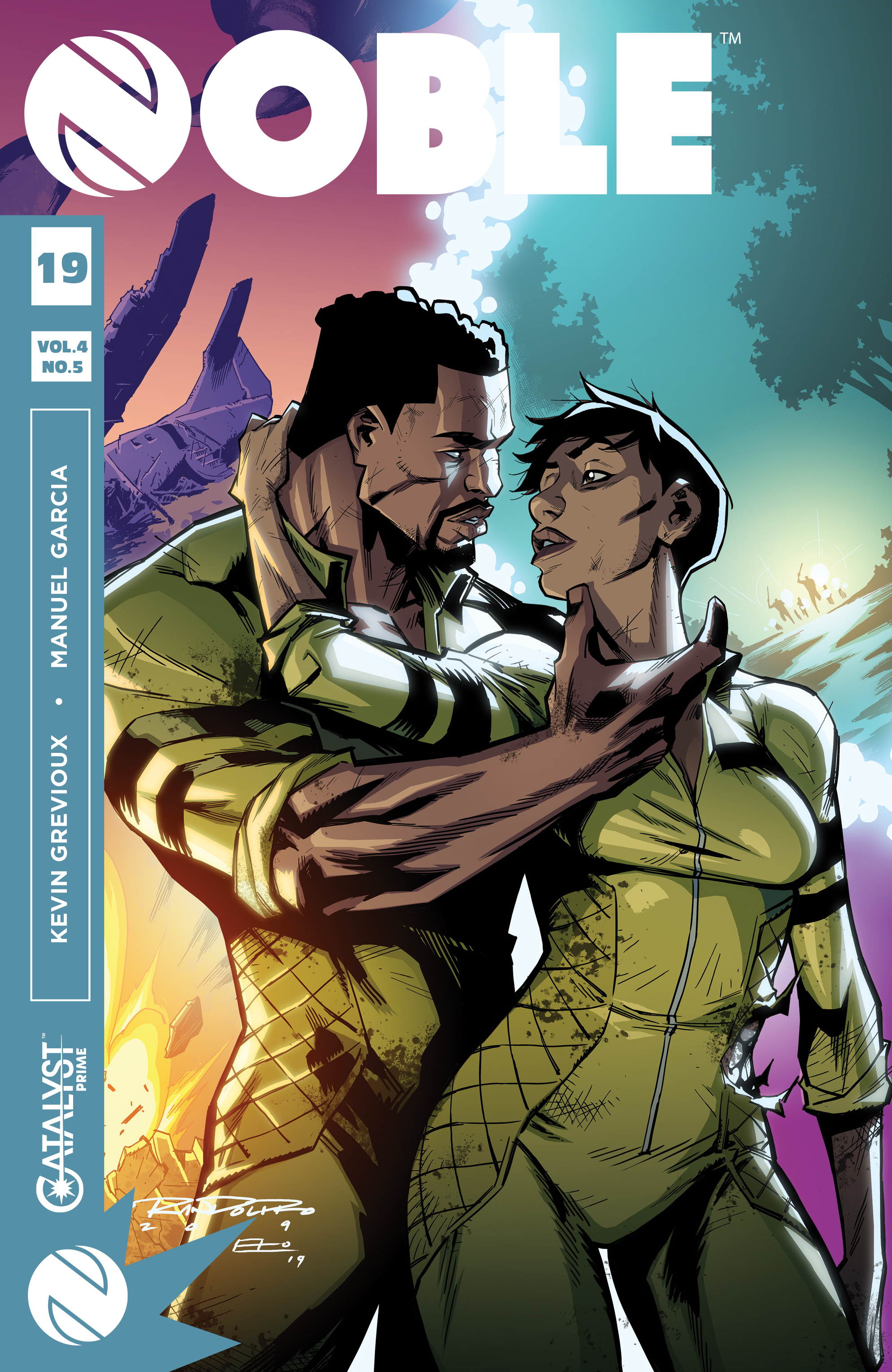 Read online Noble comic -  Issue #19 - 1