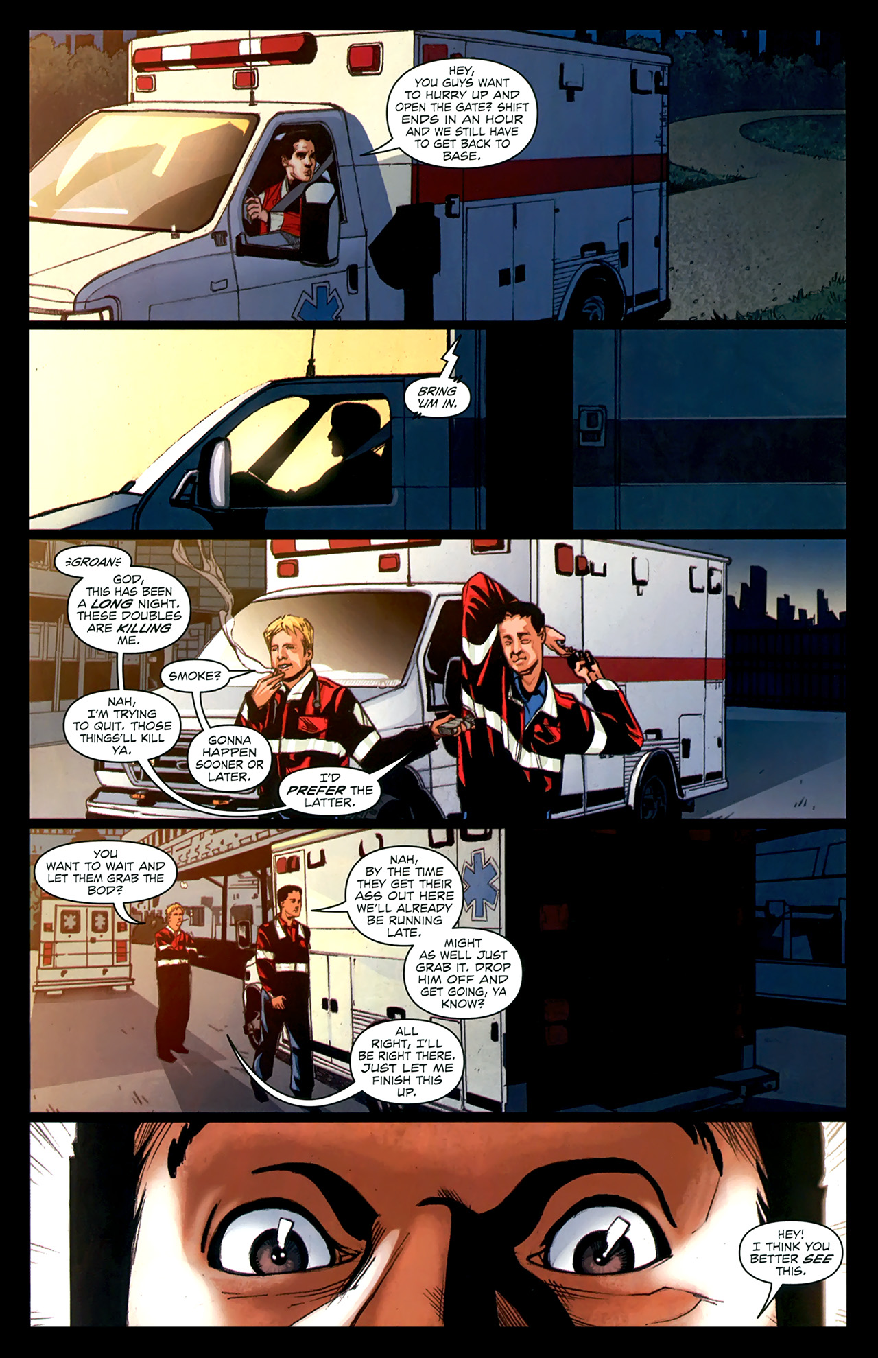 Read online The Waking comic -  Issue #1 - 18