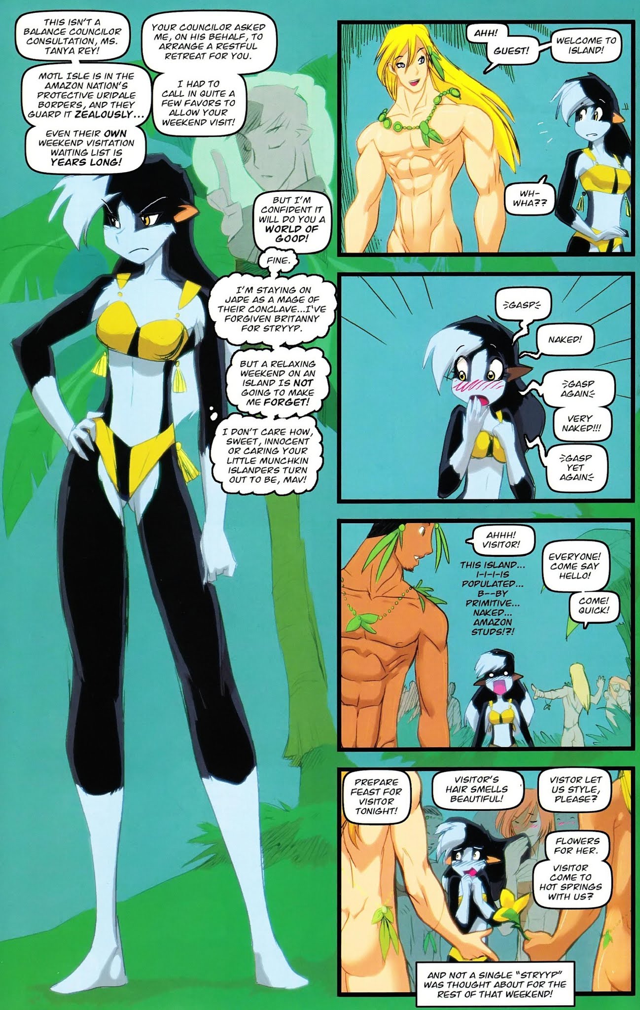 Read online Gold Digger Swimsuit/Annual comic -  Issue #1 - 6