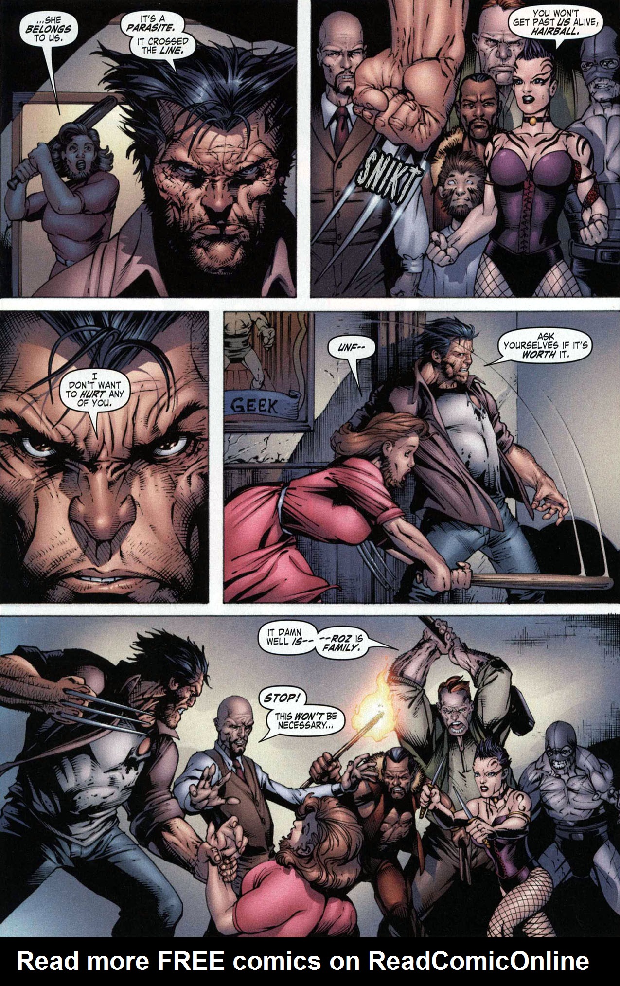 Read online Wolverine: The Amazing Immortal Man & Other Bloody Tales comic -  Issue # Full - 36