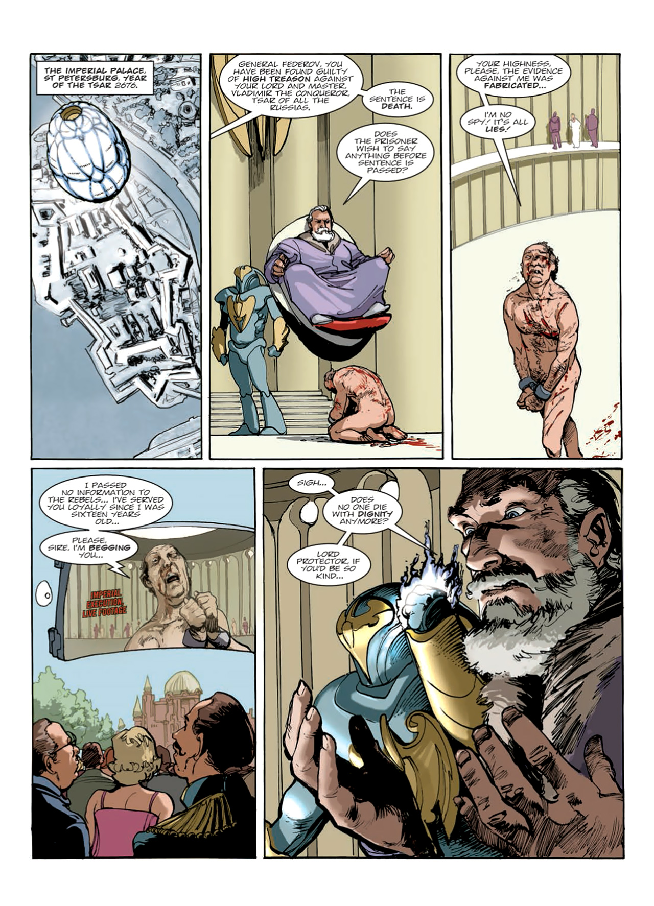 Read online Nikolai Dante comic -  Issue # TPB 9 - 135
