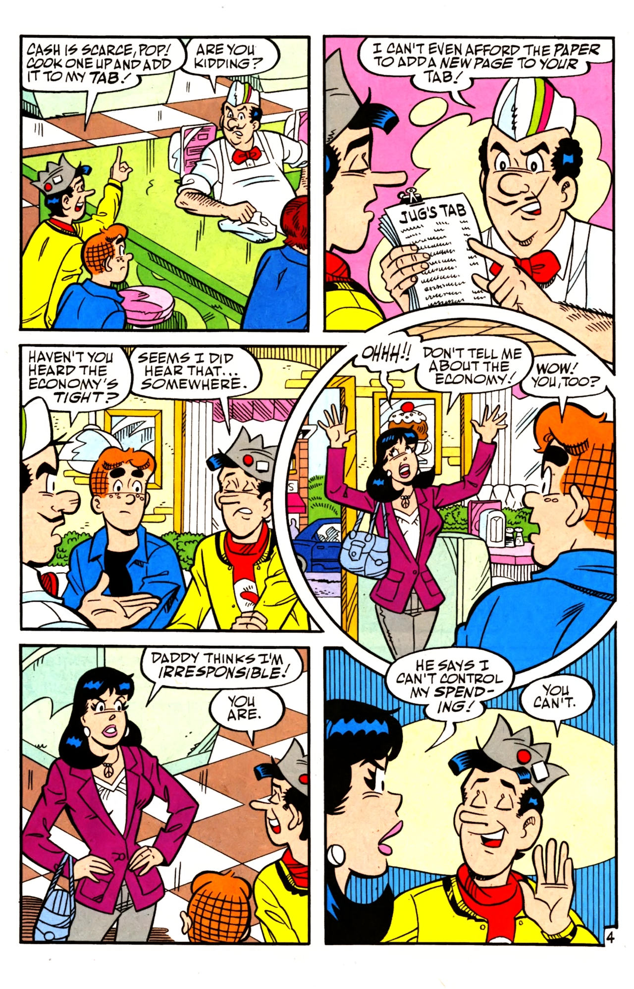 Read online Archie's Pal Jughead Comics comic -  Issue #197 - 6