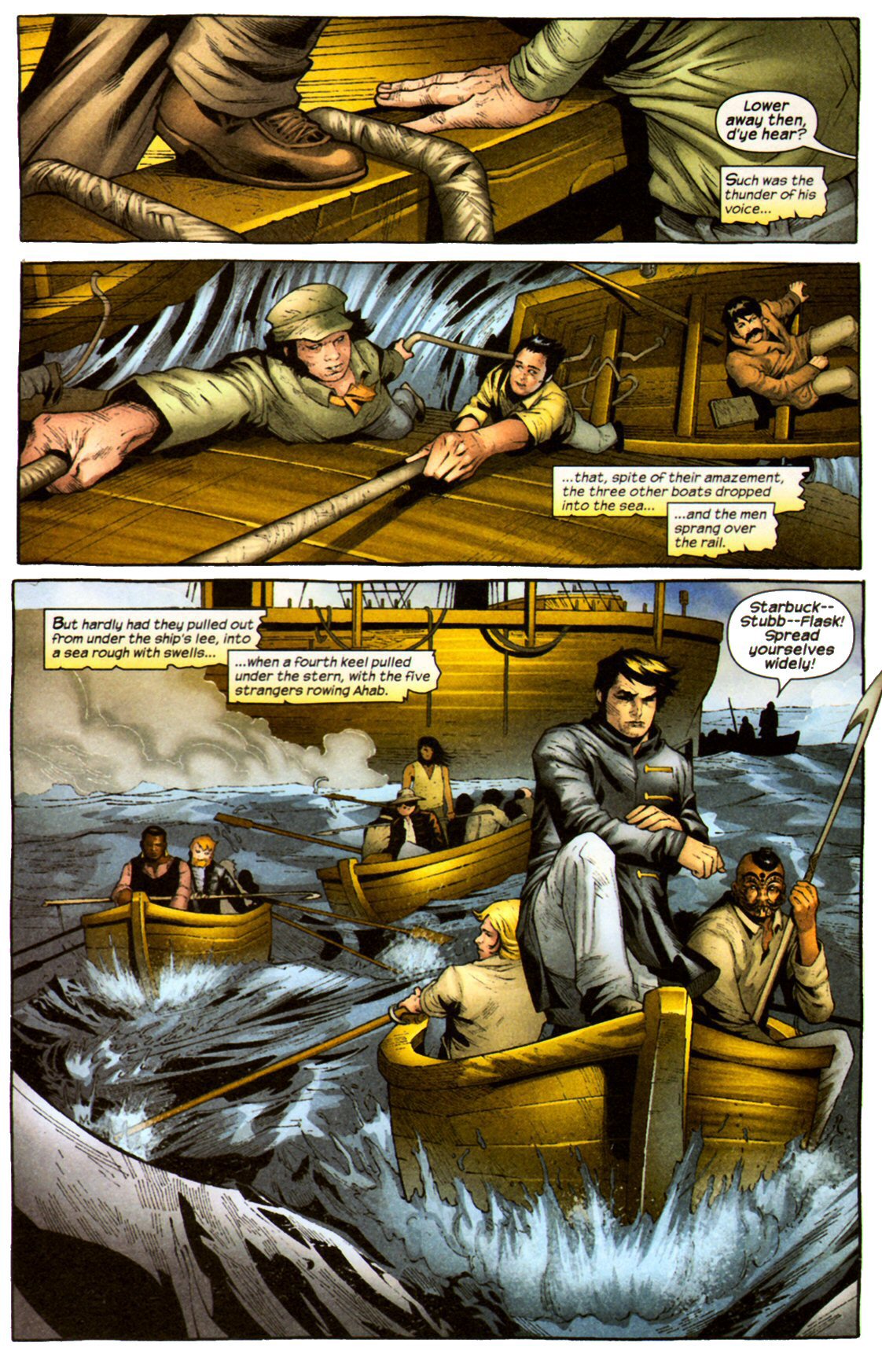 Read online Marvel Illustrated: Moby Dick comic -  Issue # TPB - 44