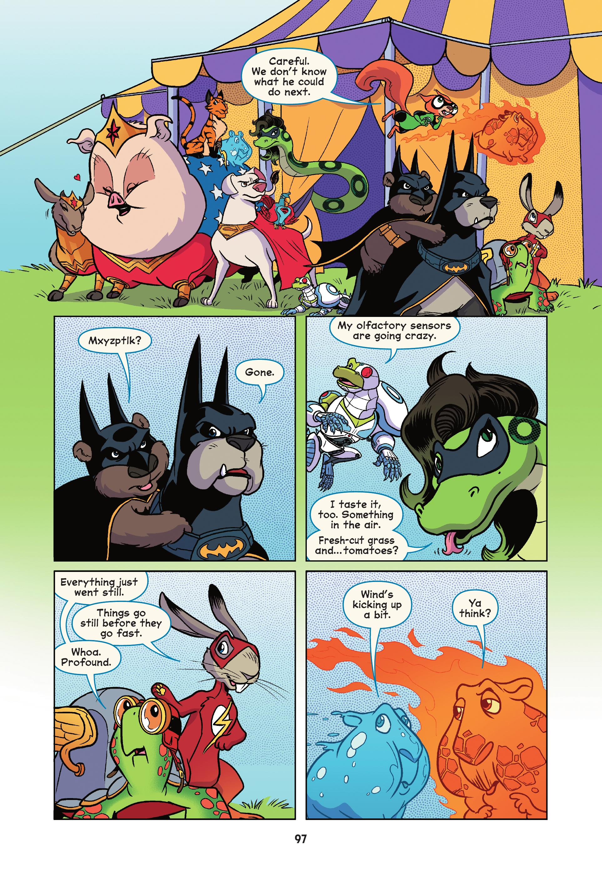 Read online DC League of Super-Pets: The Great Mxy-Up comic -  Issue # TPB (Part 1) - 95