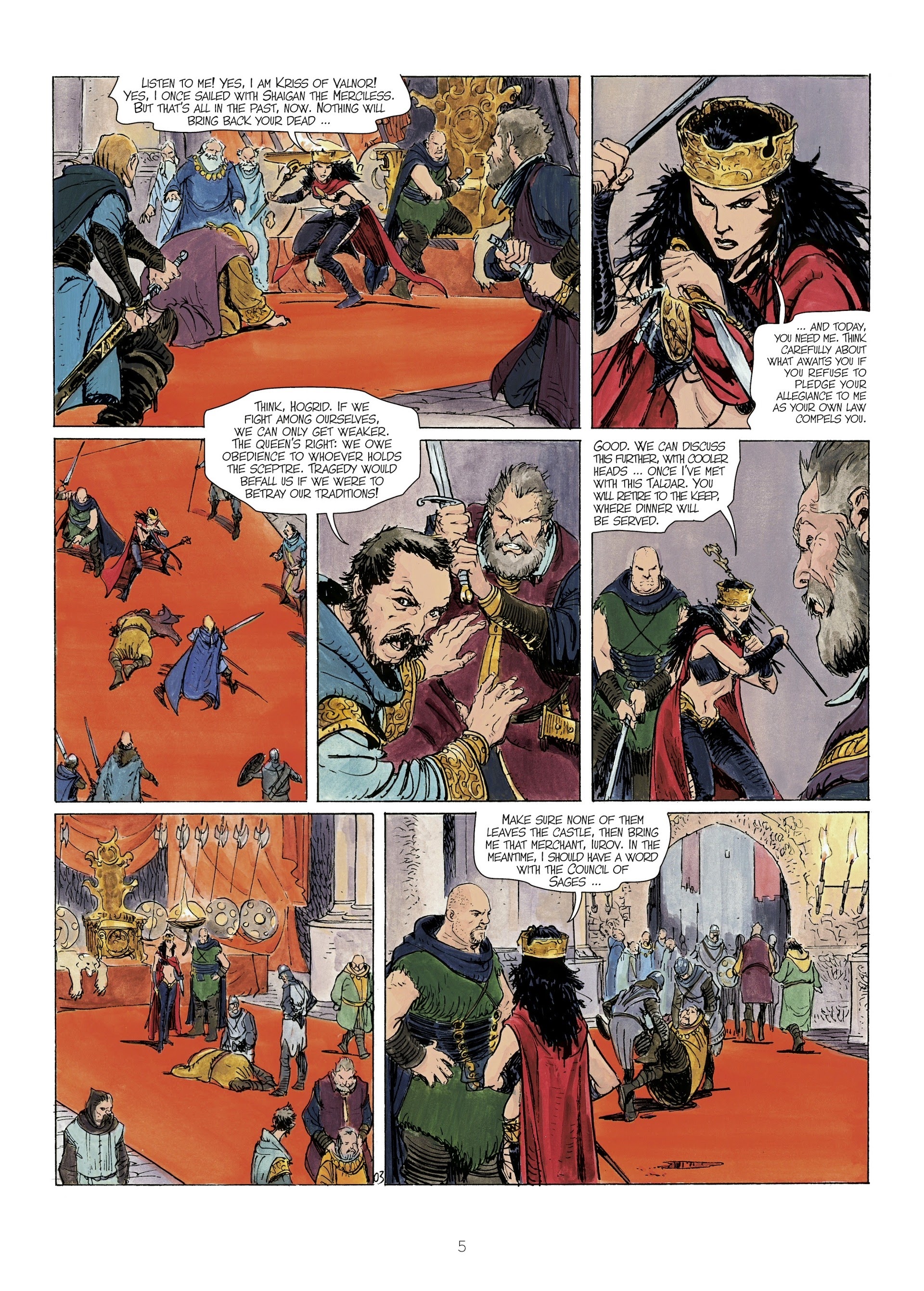 Read online Kriss of Valnor: Alliances comic -  Issue # Full - 7