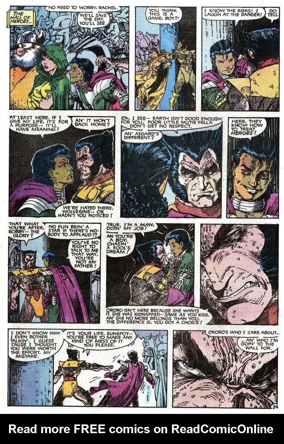 Read online Uncanny X-Men (1963) comic -  Issue # _Annual 9 - 36