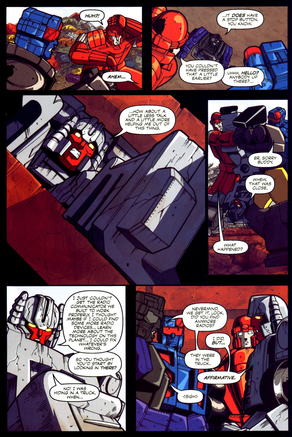 Read online Transformers Armada comic -  Issue #5 - 8