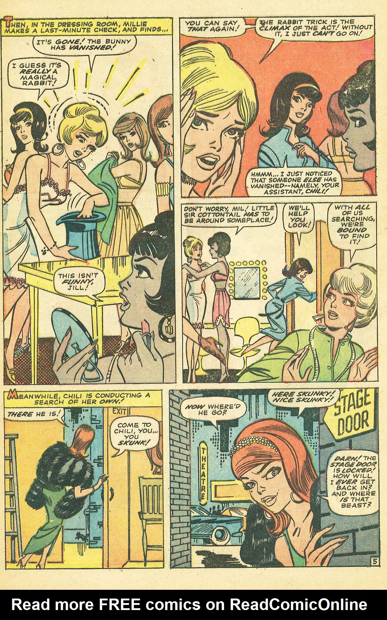 Read online Millie the Model comic -  Issue #147 - 9
