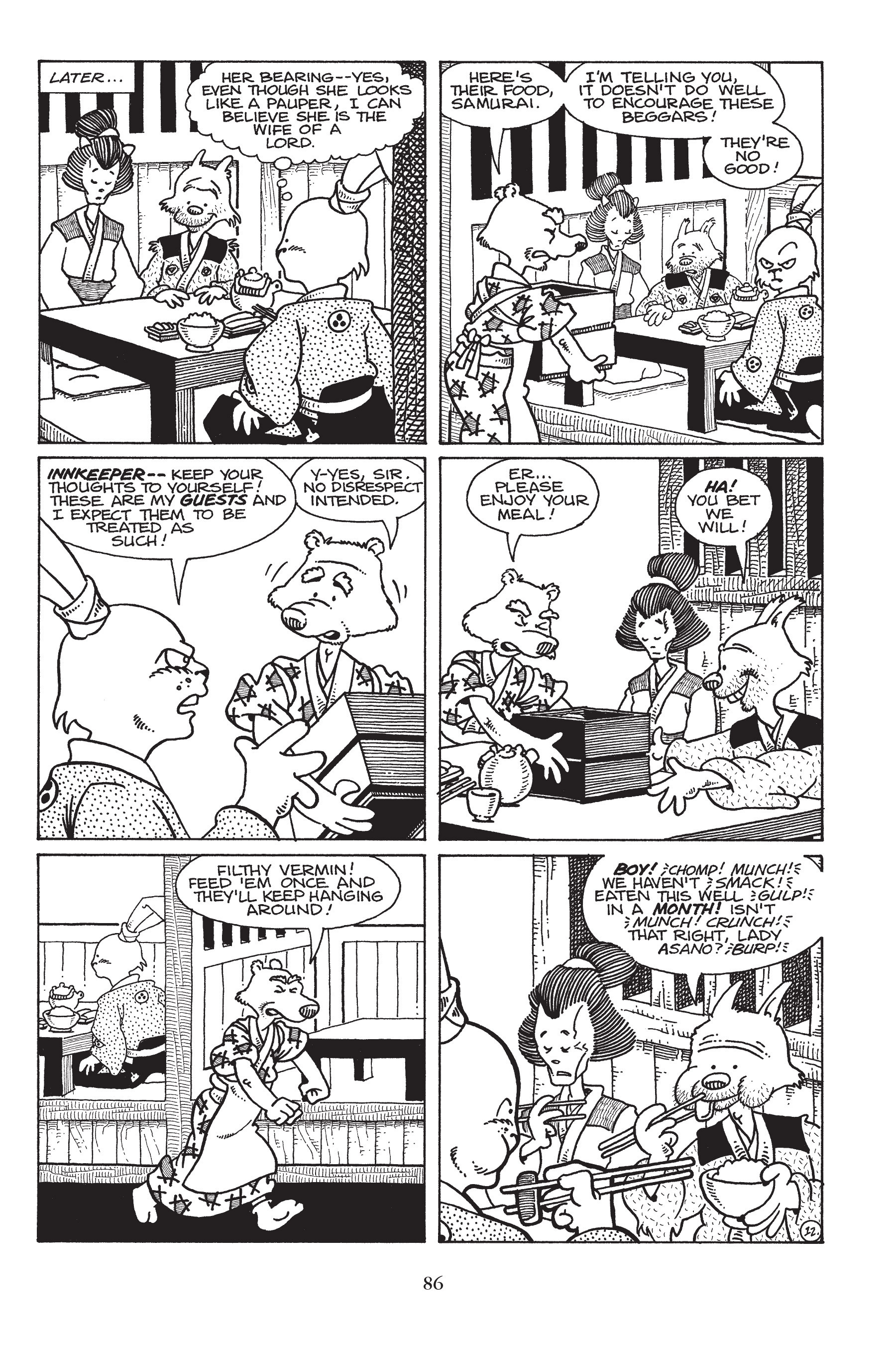 Read online Usagi Yojimbo (1987) comic -  Issue # _TPB 7 - 79