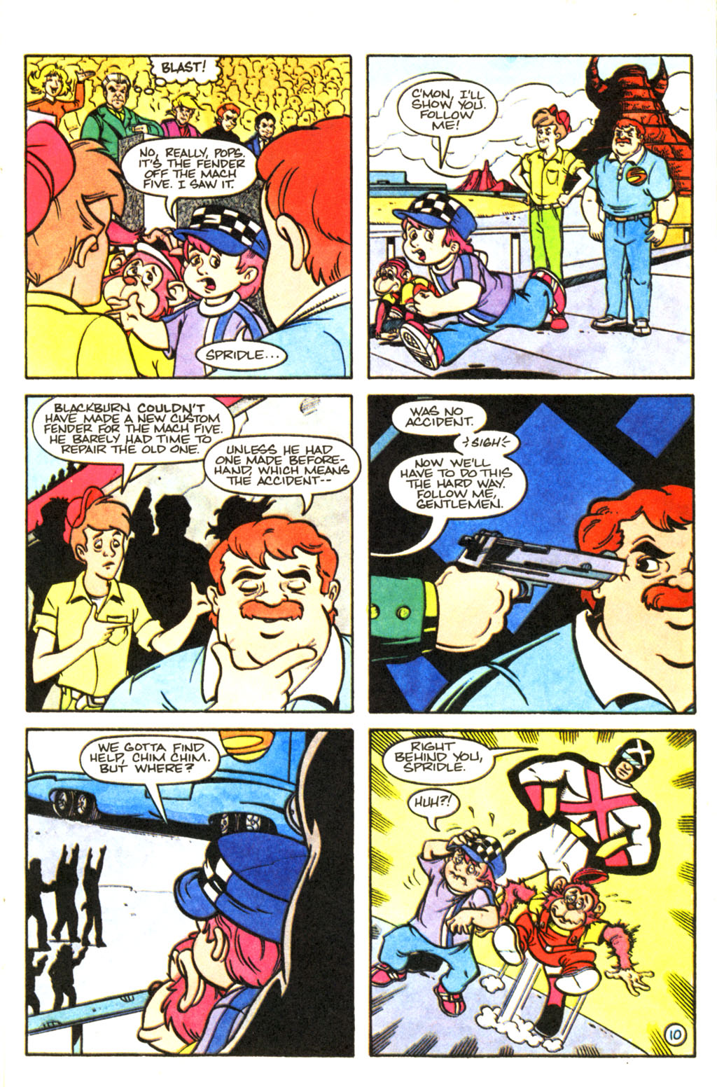 Read online The New Adventures of Speed Racer comic -  Issue #0 - 11