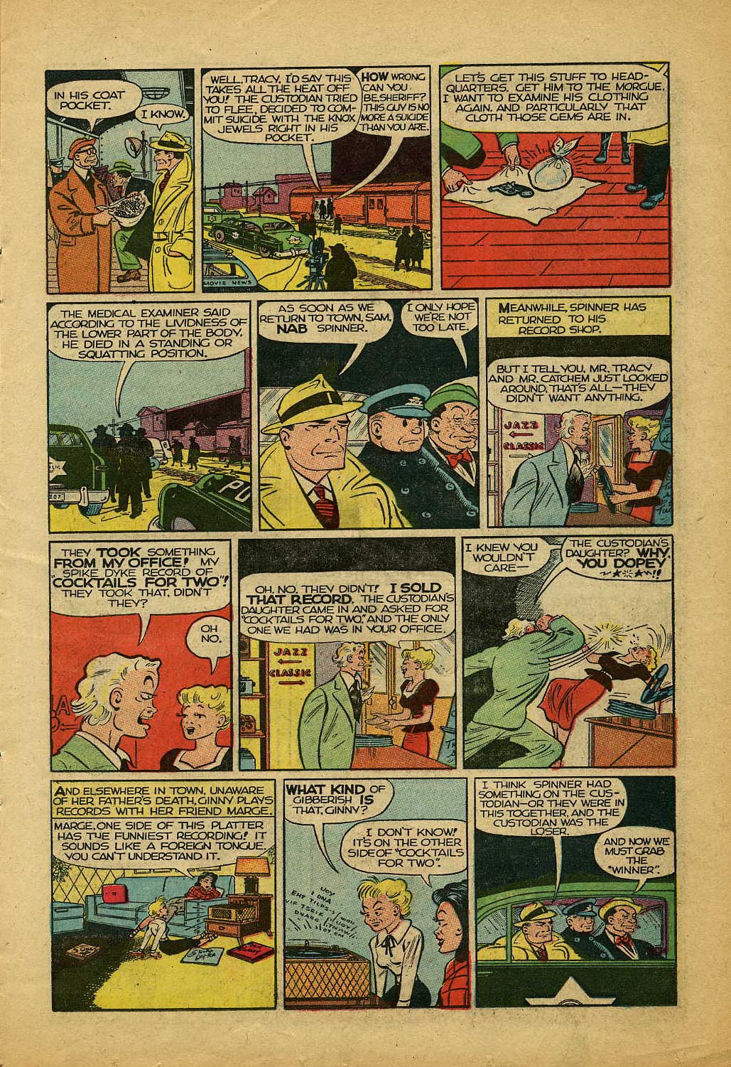 Read online Dick Tracy comic -  Issue #78 - 15