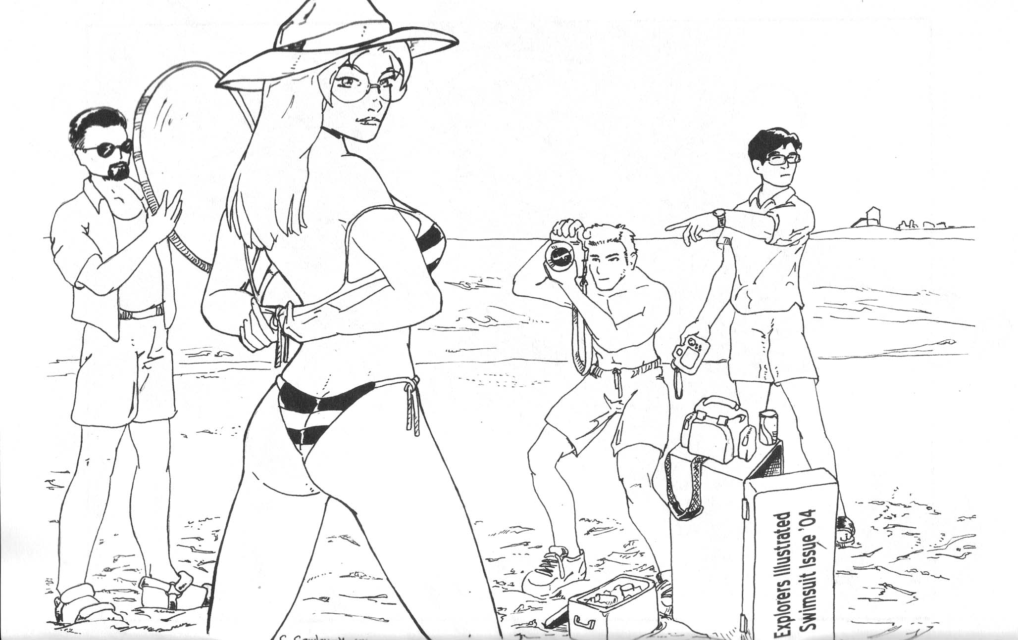 Read online Gold Digger Swimsuit Special comic -  Issue #8 - 8