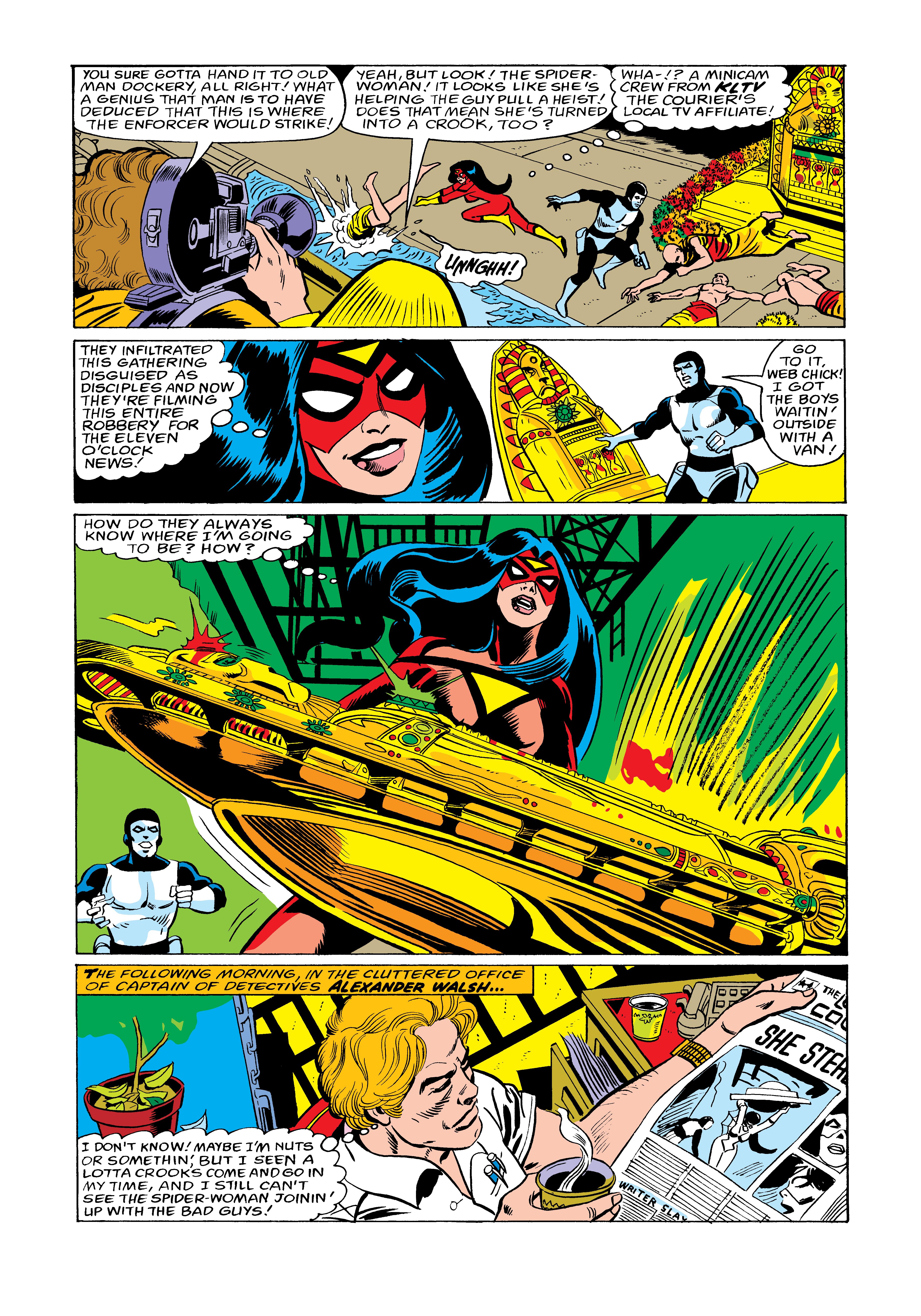 Read online Marvel Masterworks: Spider-Woman comic -  Issue # TPB 3 (Part 1) - 56