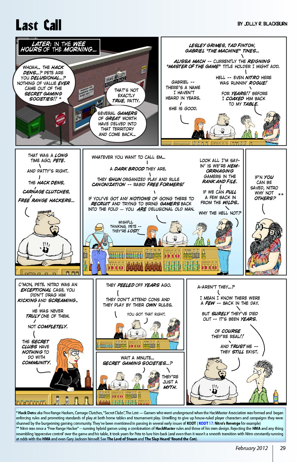 Read online Knights of the Dinner Table comic -  Issue #184 - 31