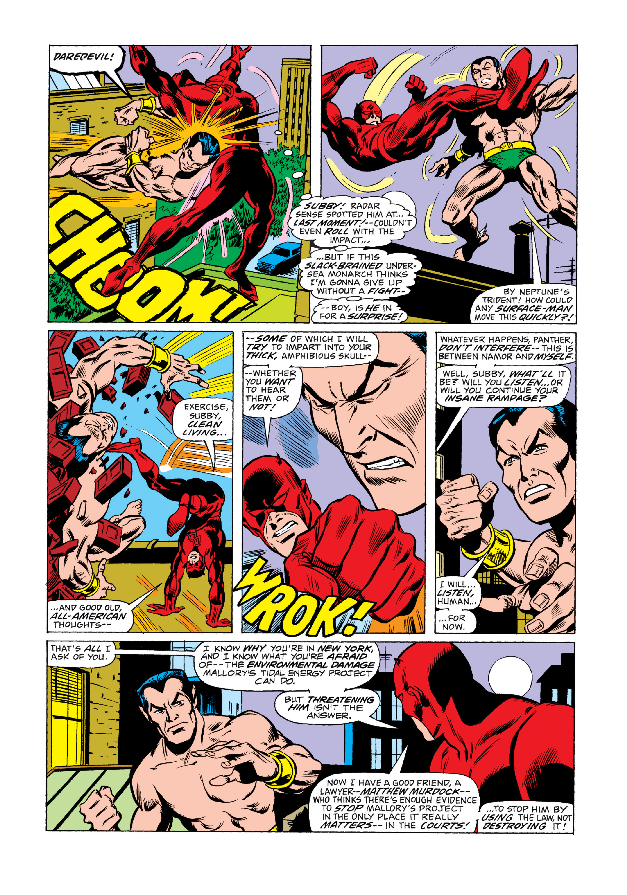 Read online Marvel Masterworks: Daredevil comic -  Issue # TPB 13 (Part 2) - 62