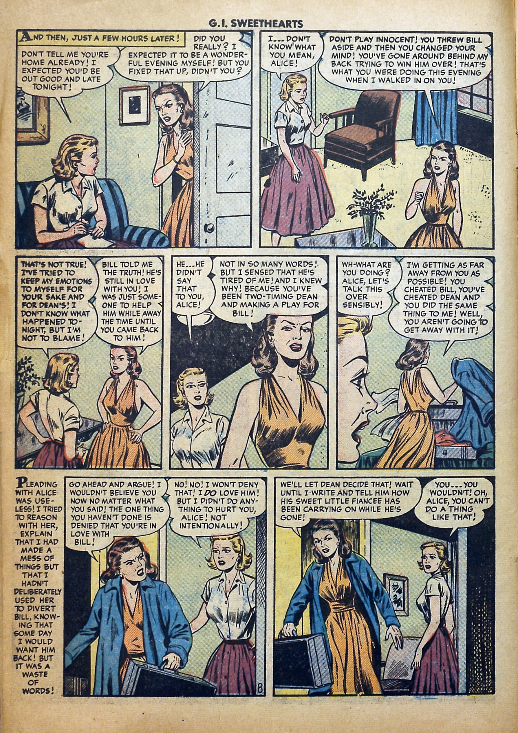 Read online G.I. Sweethearts comic -  Issue #43 - 10