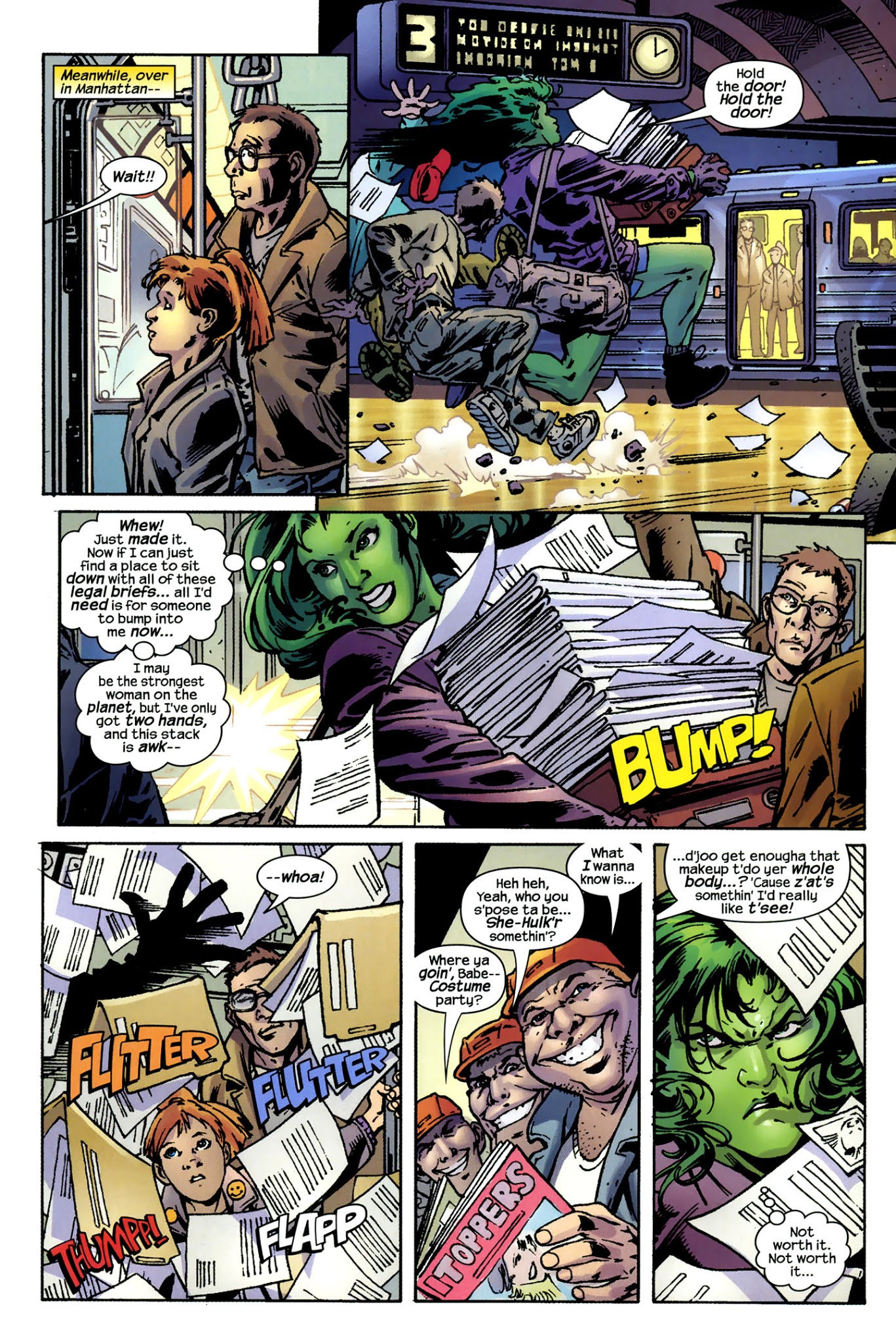 Read online Thing & She-Hulk: The Long Night comic -  Issue # Full - 12