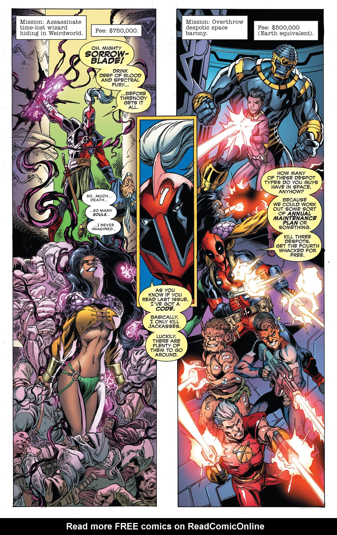 Read online Deadpool: Assassin comic -  Issue #4 - 8