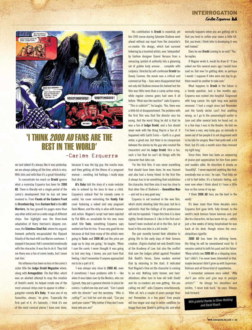 Read online Judge Dredd Megazine (Vol. 5) comic -  Issue #302 - 25