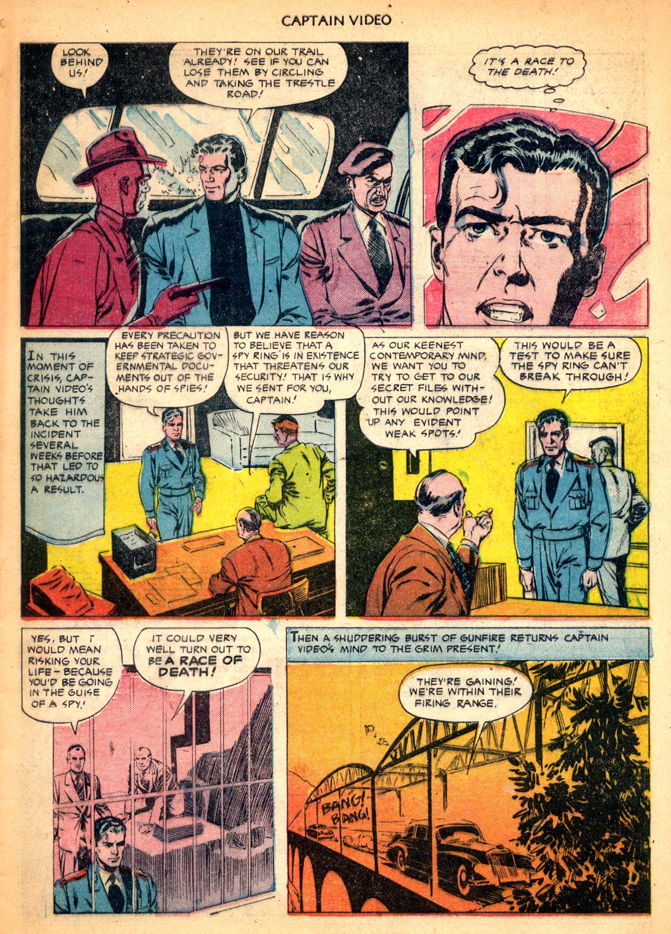 Read online Captain Video comic -  Issue #4 - 5