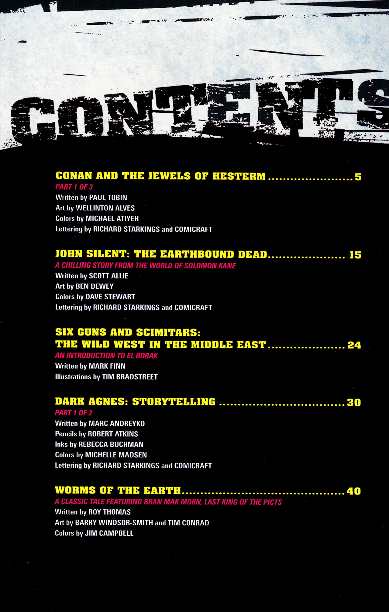 Read online Robert E. Howard's Savage Sword comic -  Issue #1 - 5