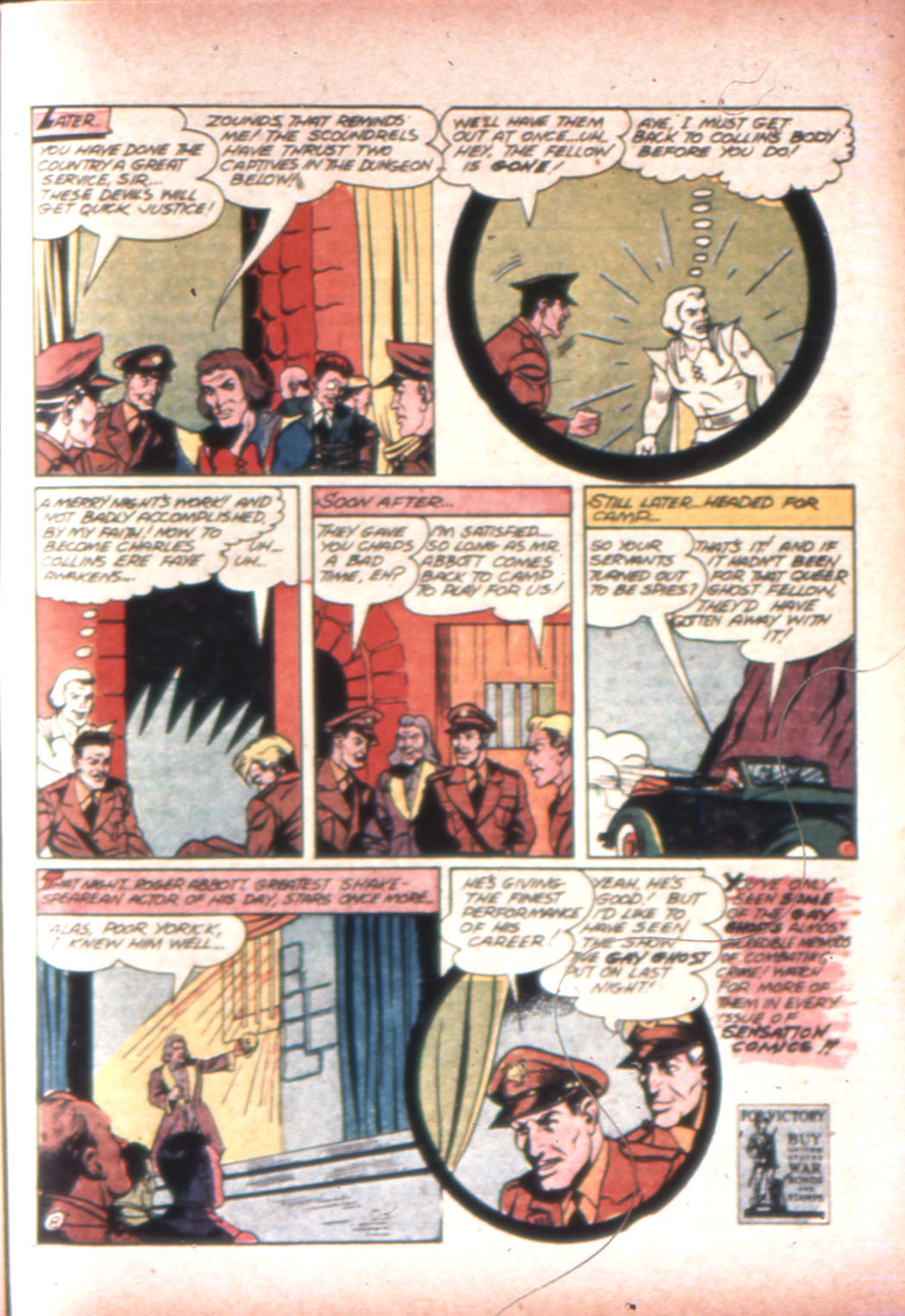 Read online Sensation (Mystery) Comics comic -  Issue #20 - 39