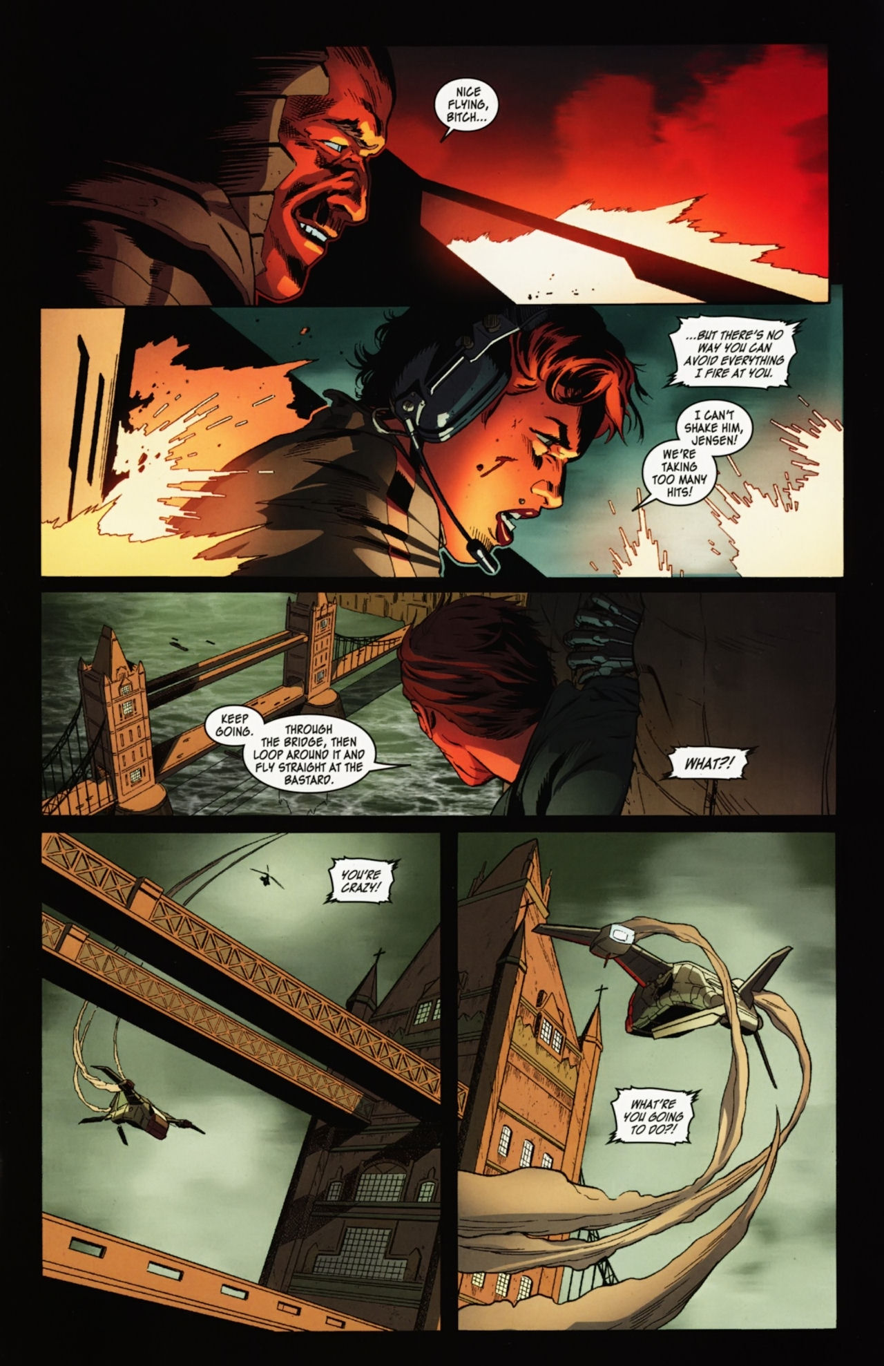 Read online Deus Ex comic -  Issue #6 - 5