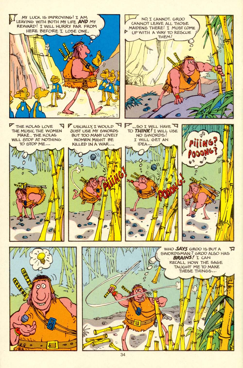 Read online Groo Special comic -  Issue # Full - 34