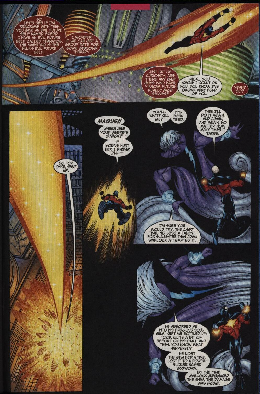 Captain Marvel (1999) Issue #33 #34 - English 21