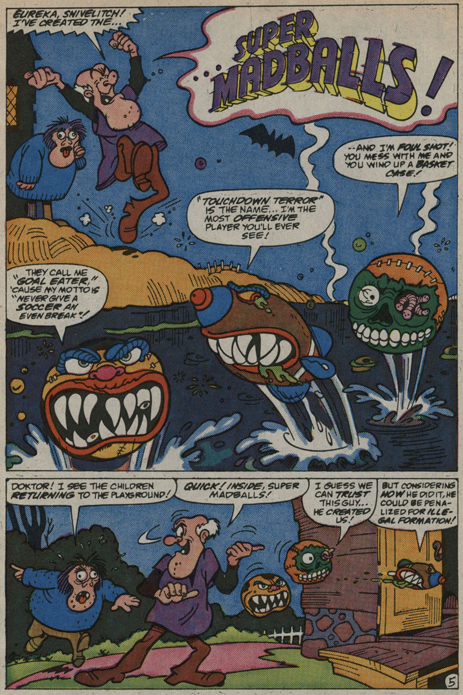 Read online Madballs comic -  Issue #5 - 8